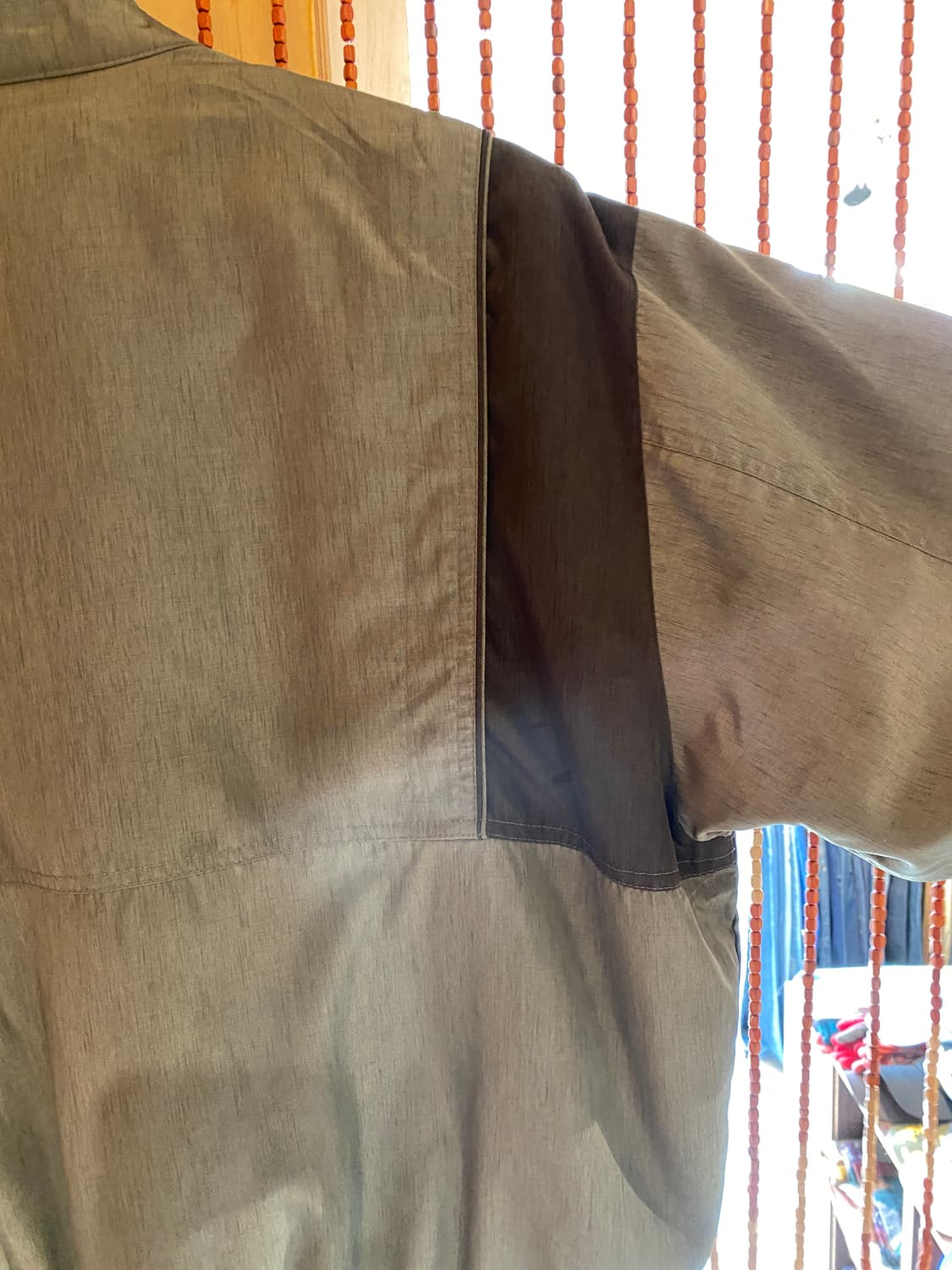 애프터 임프레션 투톤 패널 해링턴자켓 상품이미지6