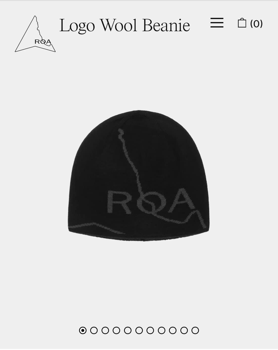 로아 로고 울 비니  상품이미지1