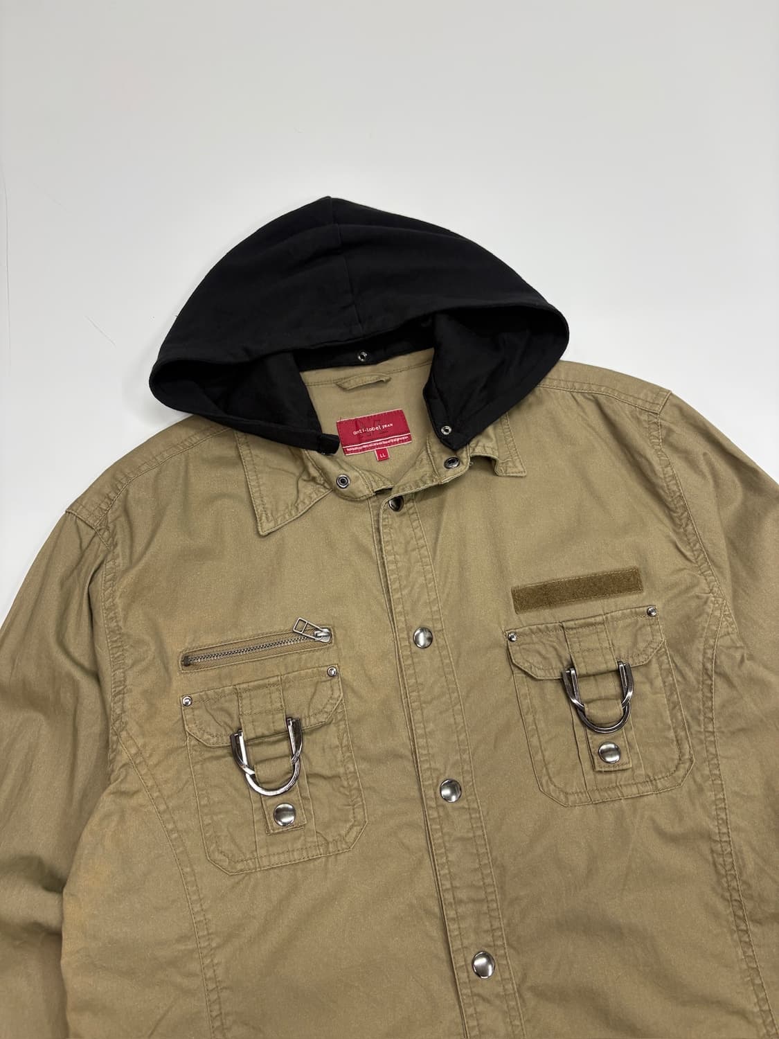 JPN Anti-label Jean 안티레이블진 펑크 워크웨어 후드 셔츠 상품이미지4