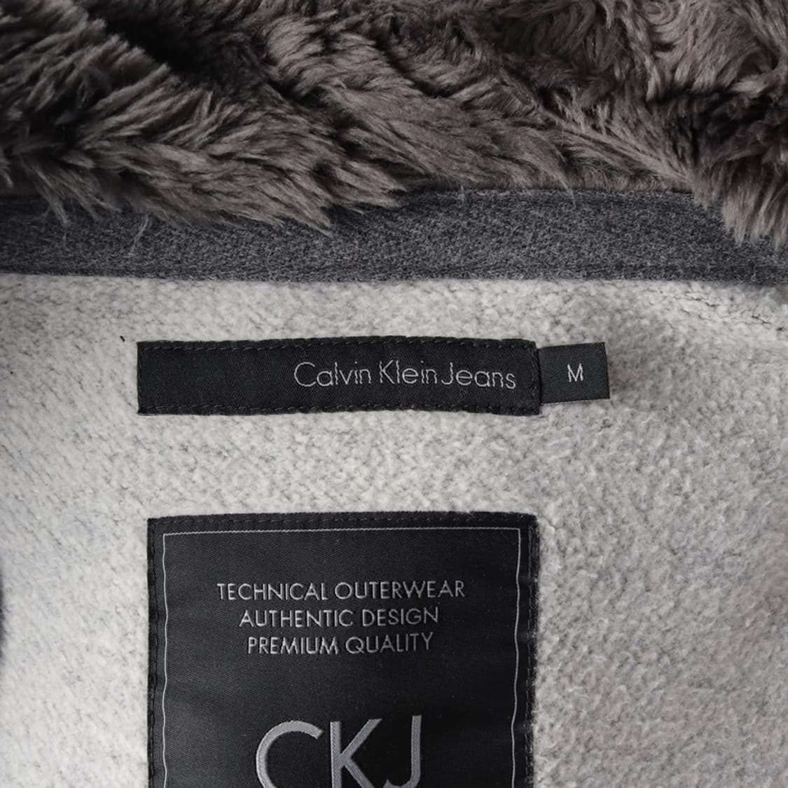 캘빈클라인 진 테크니컬 후드 집업 챠콜 M 상품이미지6