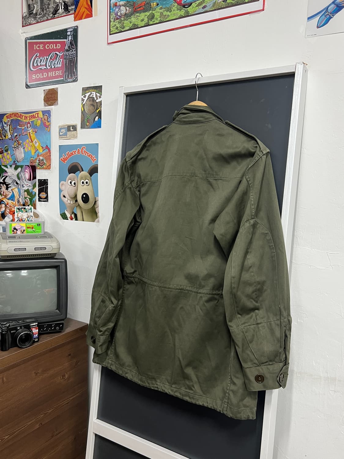 60s Military 오리지널 밀리터리 프랑스군 M64 필드 자켓 상품이미지10