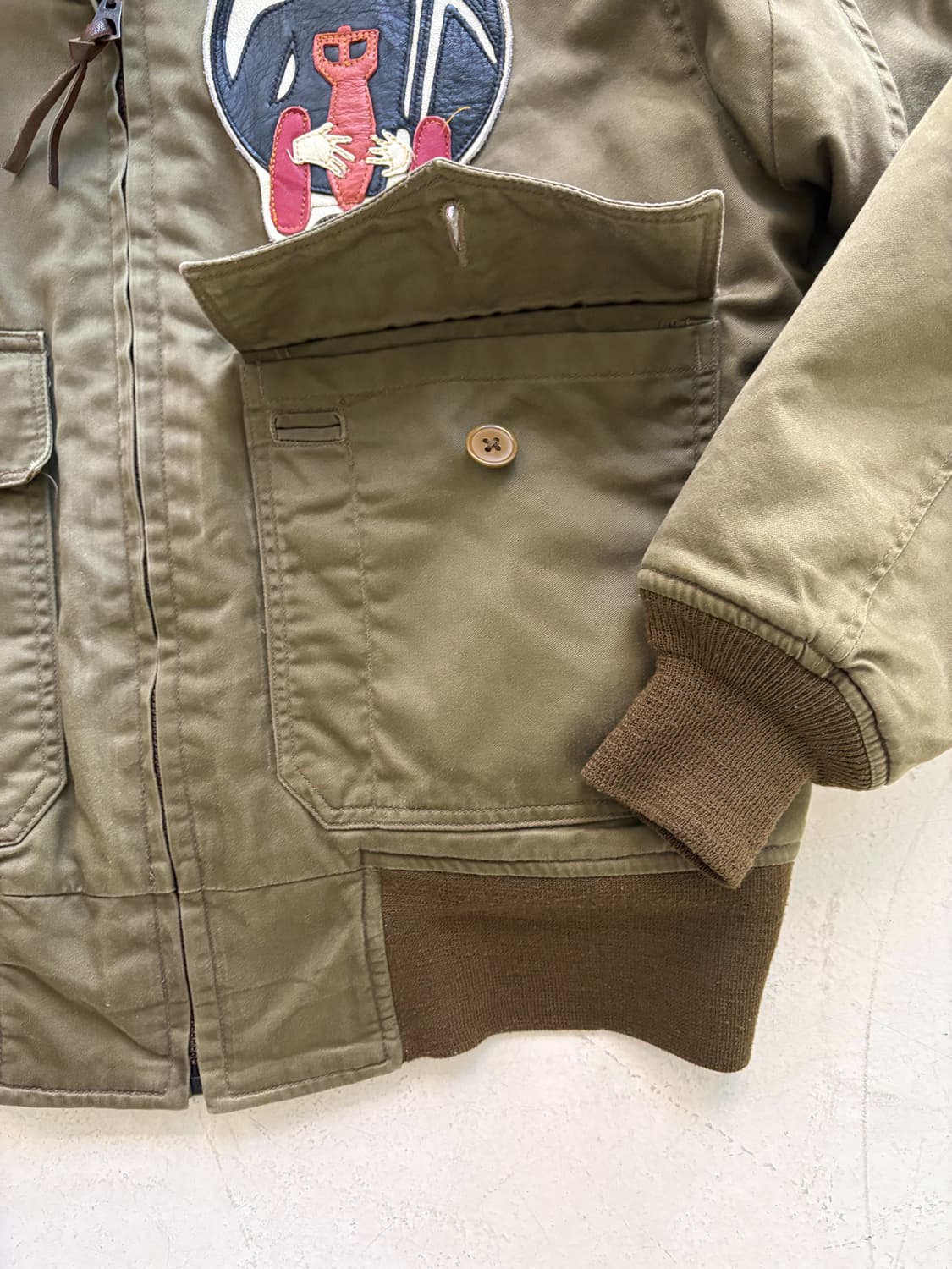 Buzz Rickson B-10 Flight Jacket. 상품이미지9