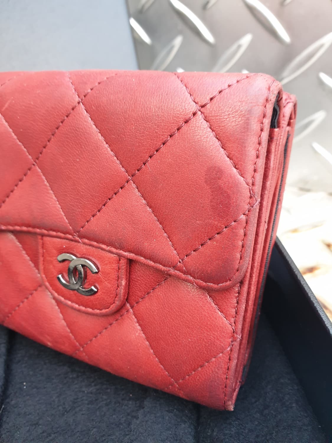 샤넬 2단 반지갑 상품이미지2