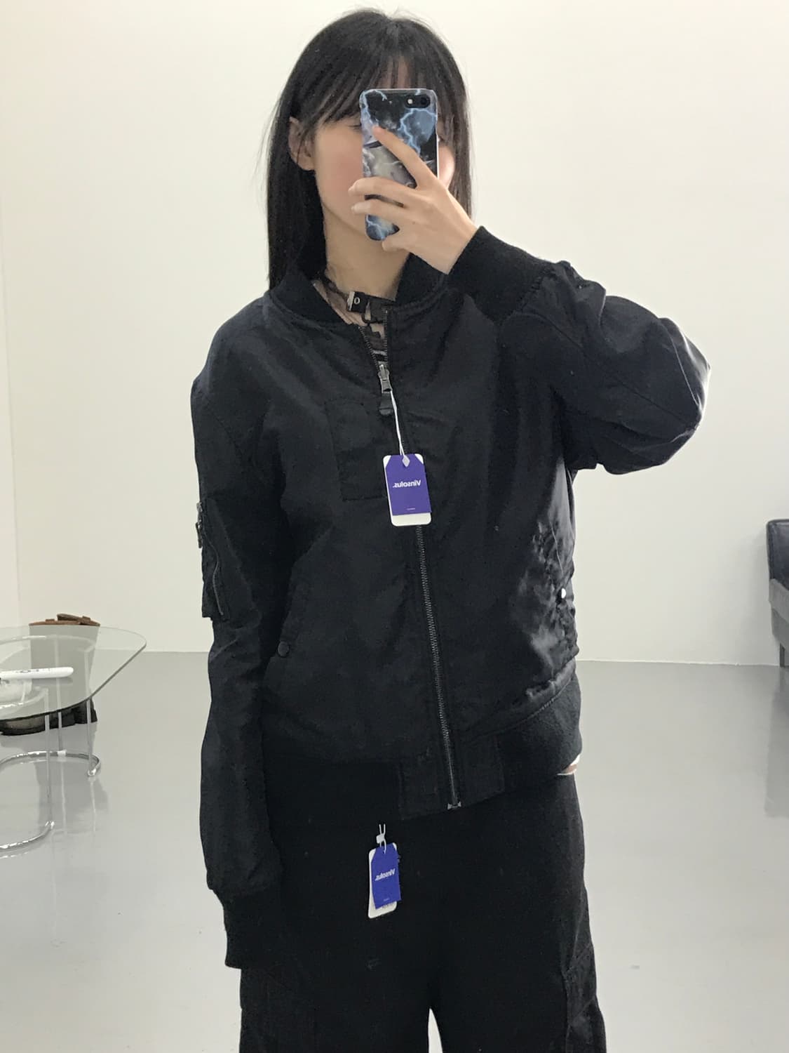 Grn Type-Military Bomber Jacket 상품이미지3