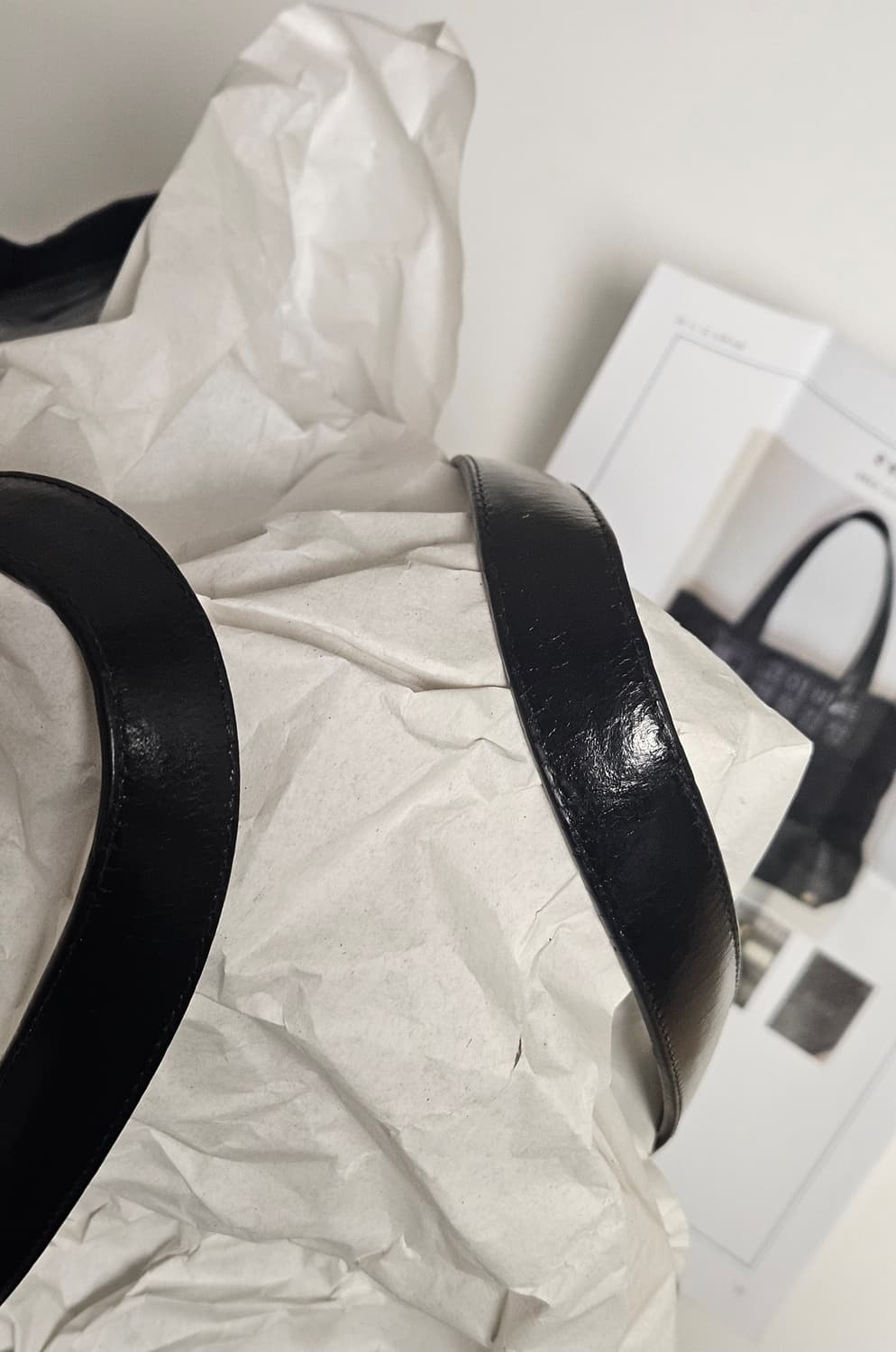 [정품/OS] CHANEL 샤넬 블랙 나일론 2in1 토트백 가방 숄더 상품이미지7