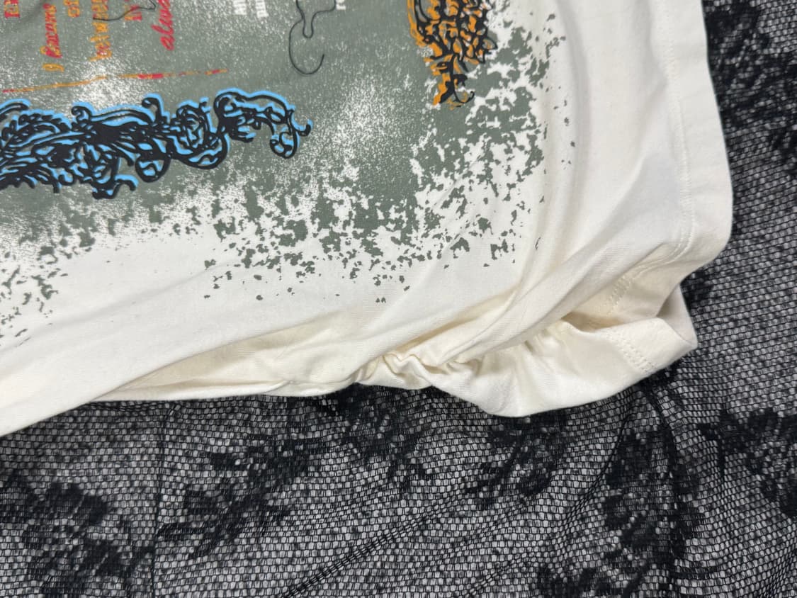 Y2K 페어리 그런지 그래픽 셔링 티셔츠 상품이미지2