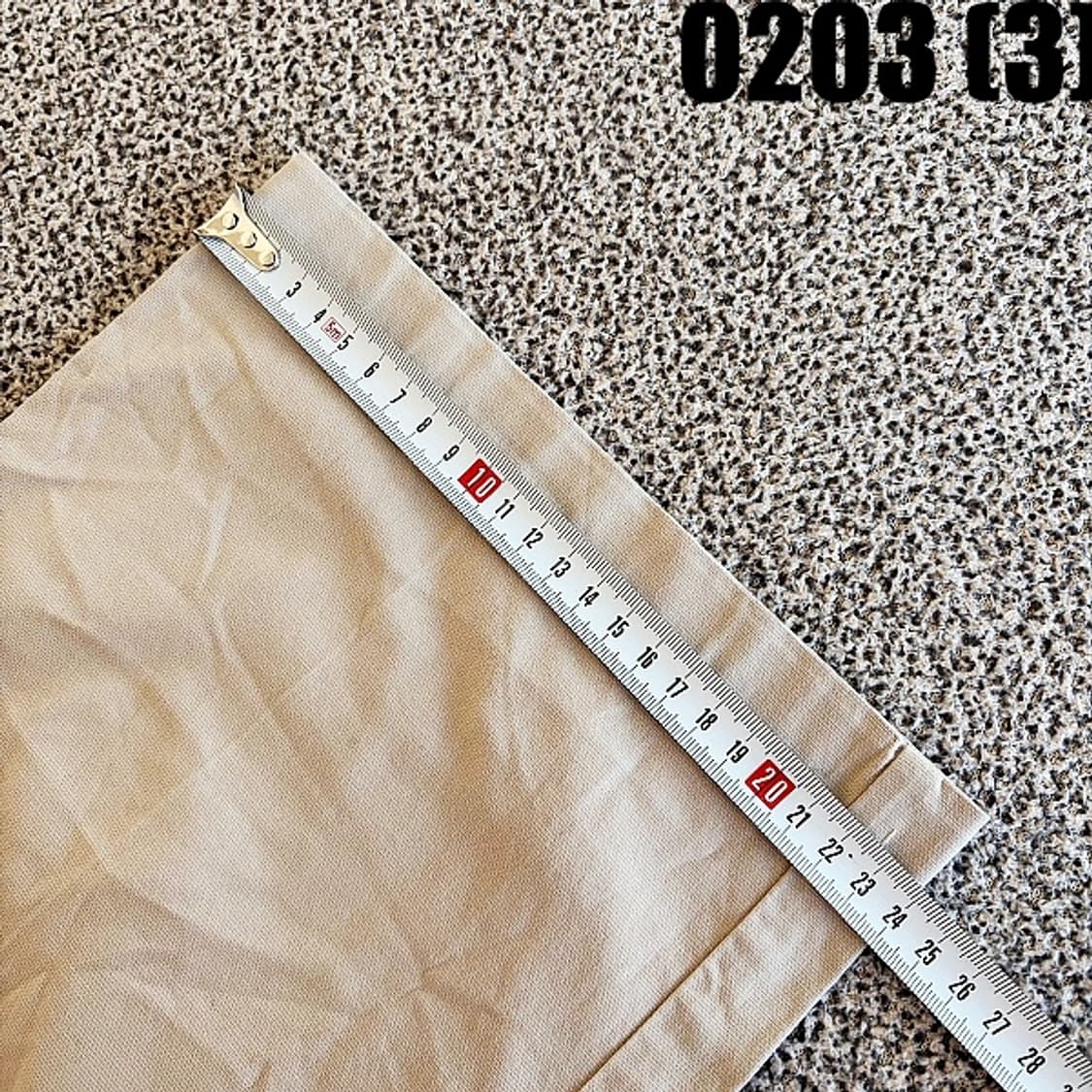 [94-106] 빈폴 원턱 베이지 치노 면 팬츠 상품이미지8