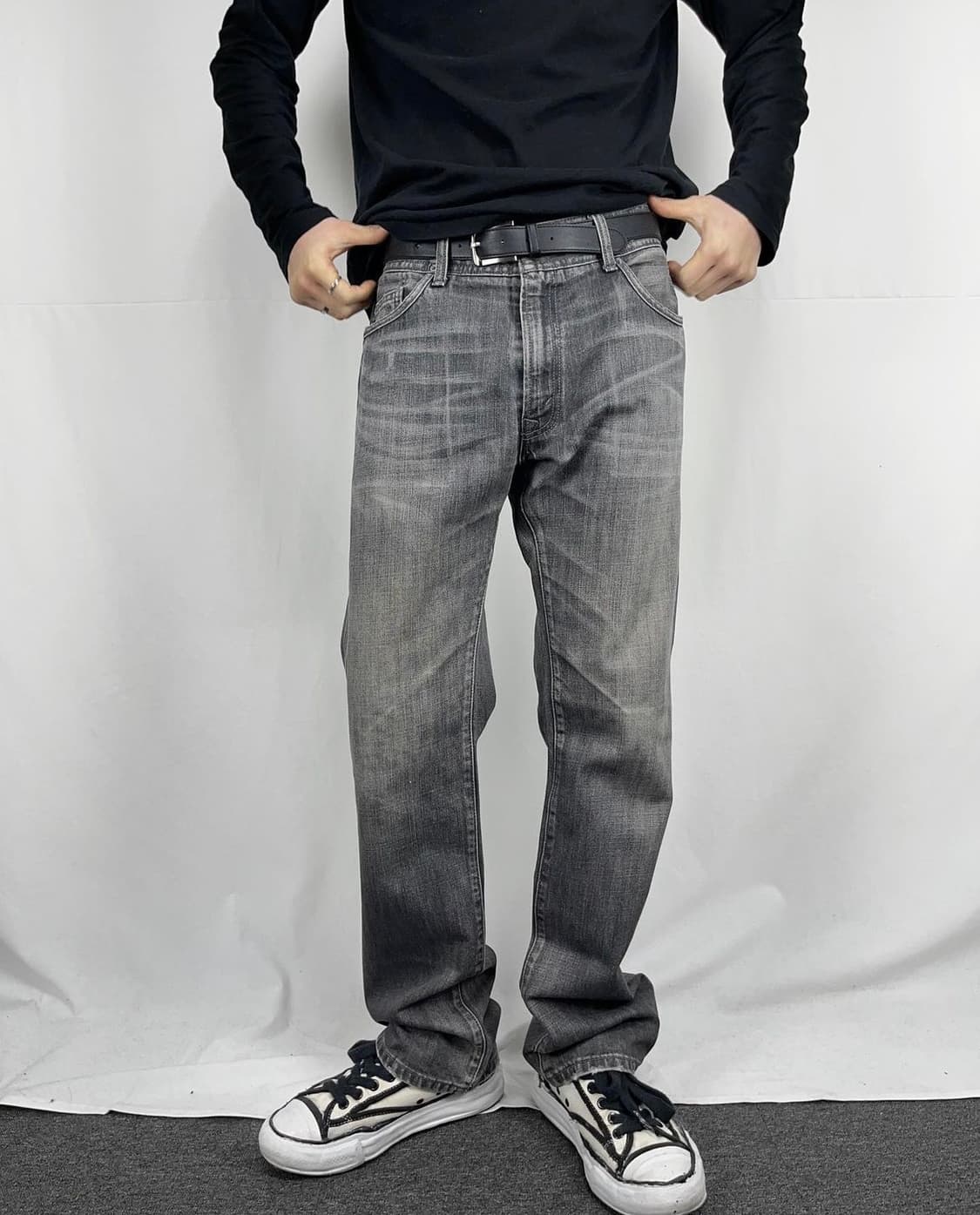 Levi’s 워싱 데님팬츠 상품이미지1