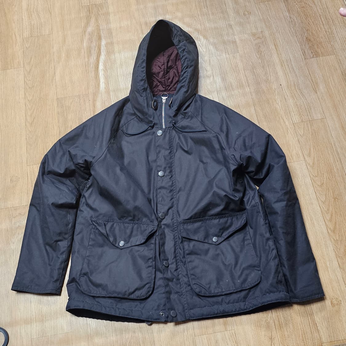 바버 왁스후드자켓 상품이미지1