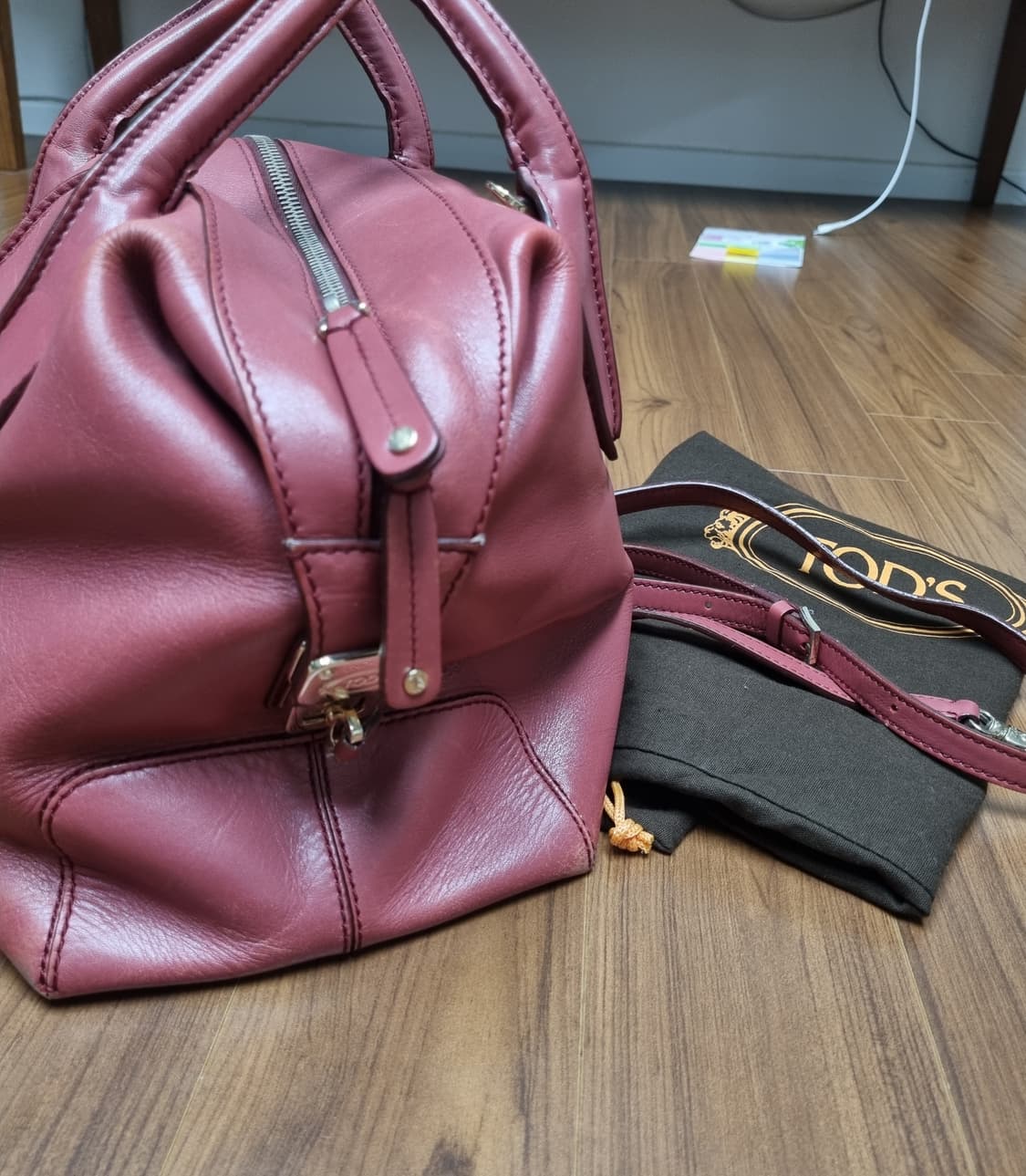 토즈 디백 미디엄 진핑크 상품이미지8