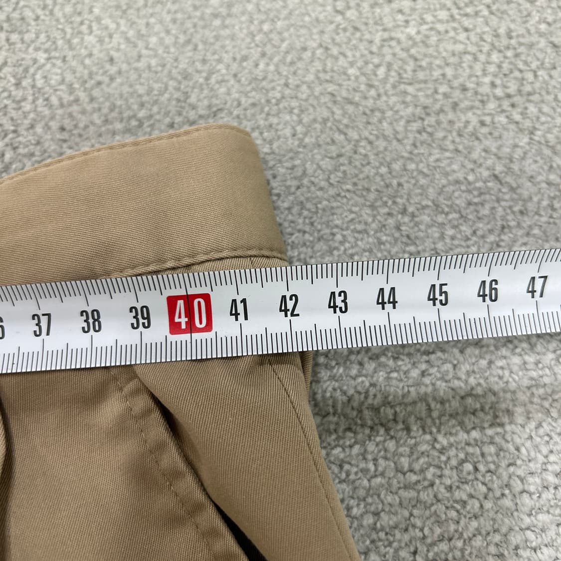 라코스테 면반지 팬츠 33 상품이미지5