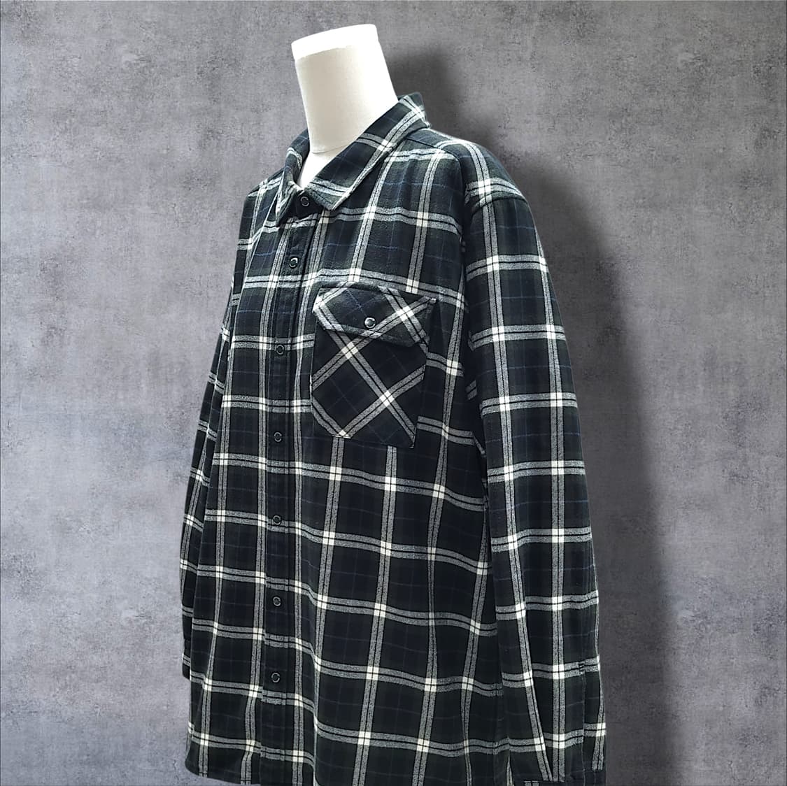 [110] 디스커버리 멀티컬러체크 코튼 폴리 혼방 긴팔셔츠 상품이미지3