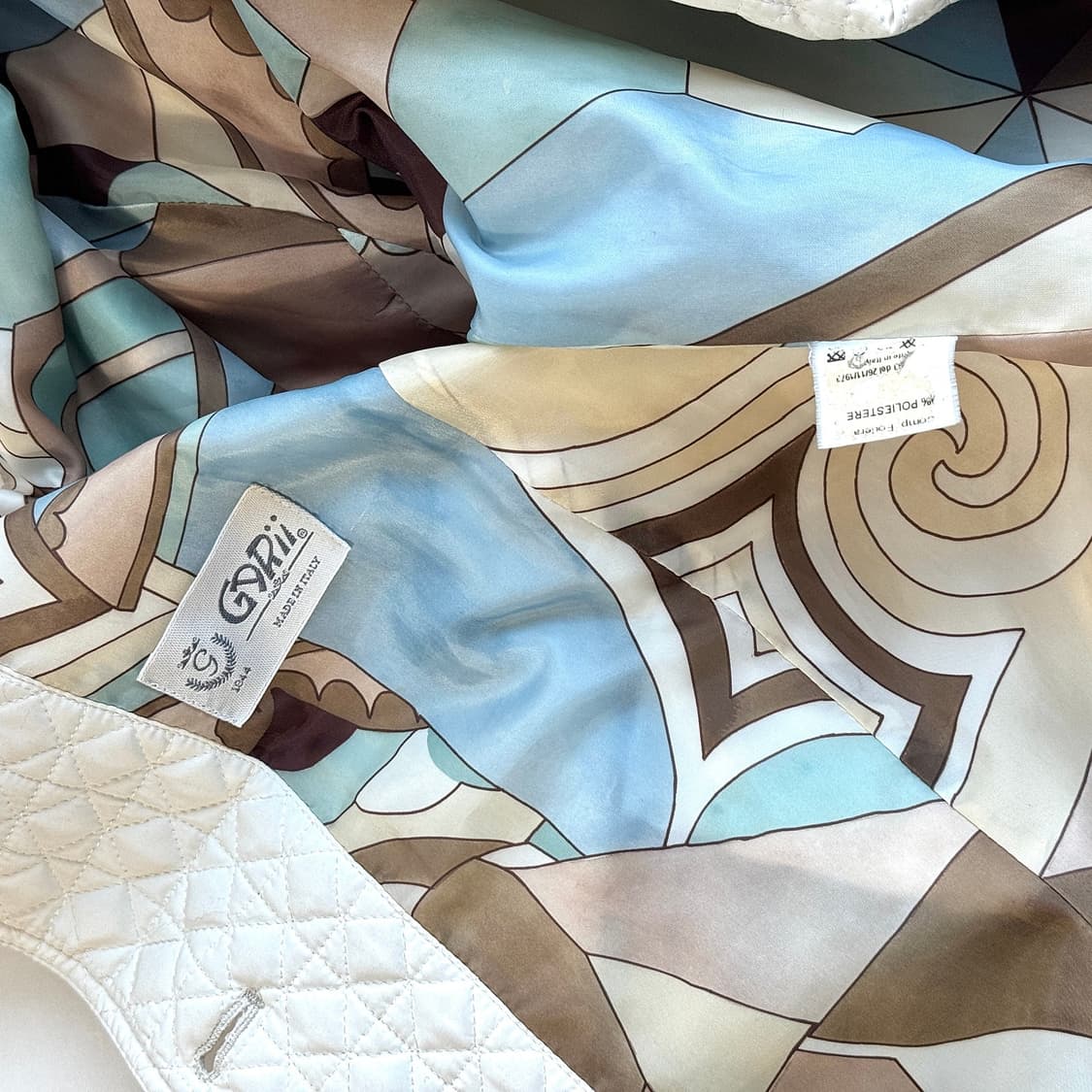 이태리 GARII 벨티드 퀼팅 자켓 상품이미지3