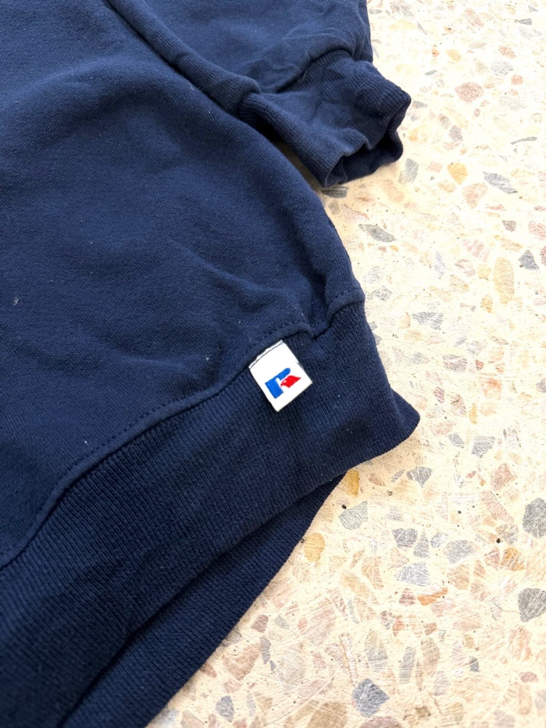 90's 러셀 맨투맨 네이비 블랭크 상품이미지5