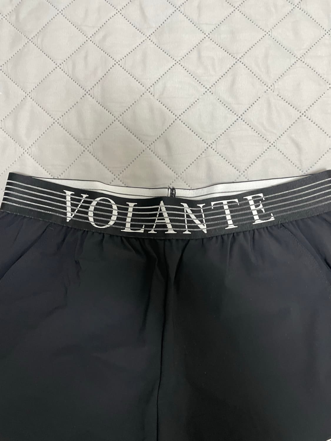 볼란테 데일리 밴딩 스쿼트 팬츠 블랙 상품이미지2