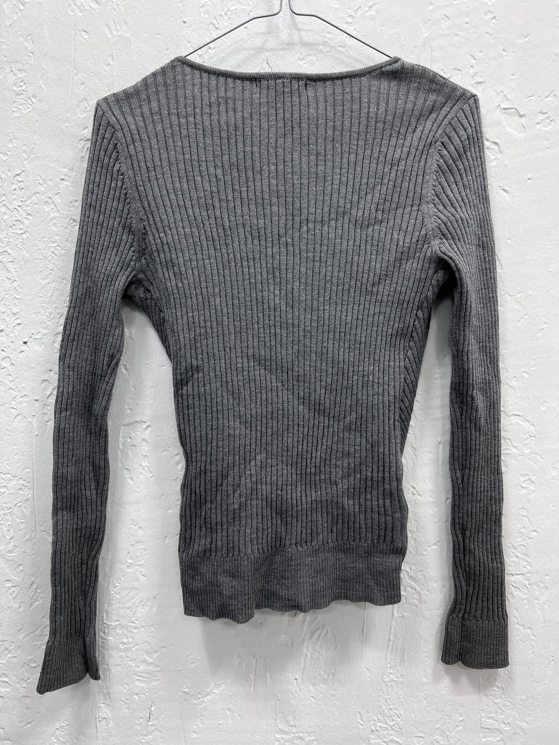 wrap gray knit 상품이미지4