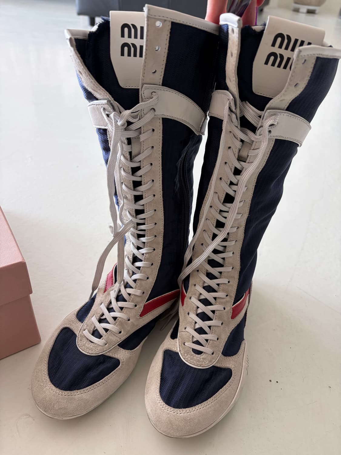 미우미우 복서 부츠 상품이미지1