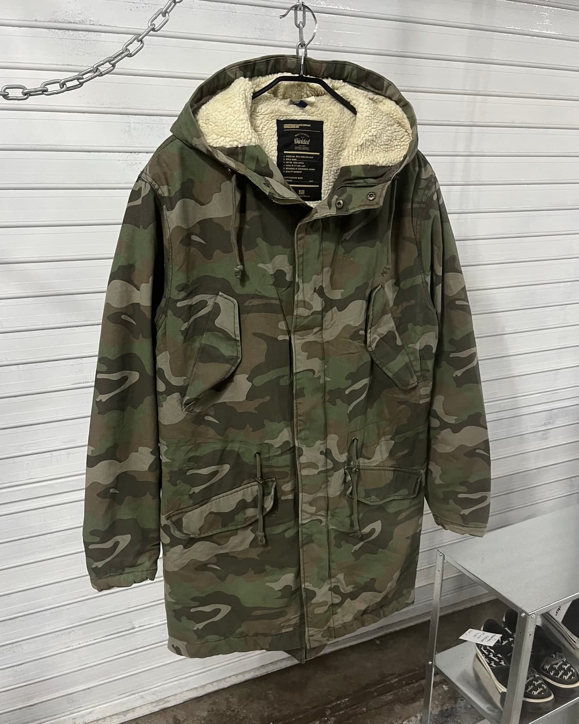 divided woodland military moz coat 상품이미지2