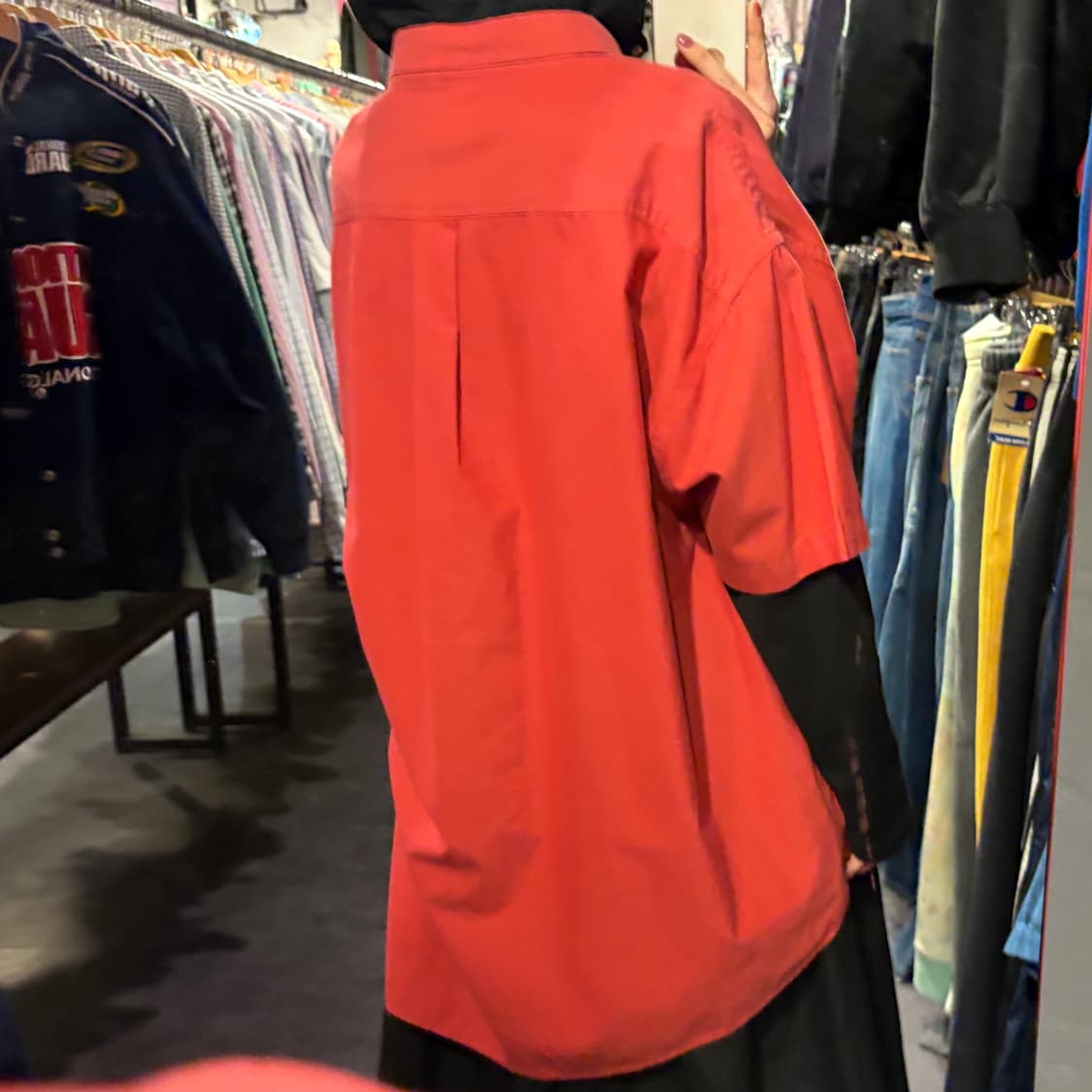 [IM] Carhartt 칼하트 반팔 셔츠 레드오렌지 상품이미지5