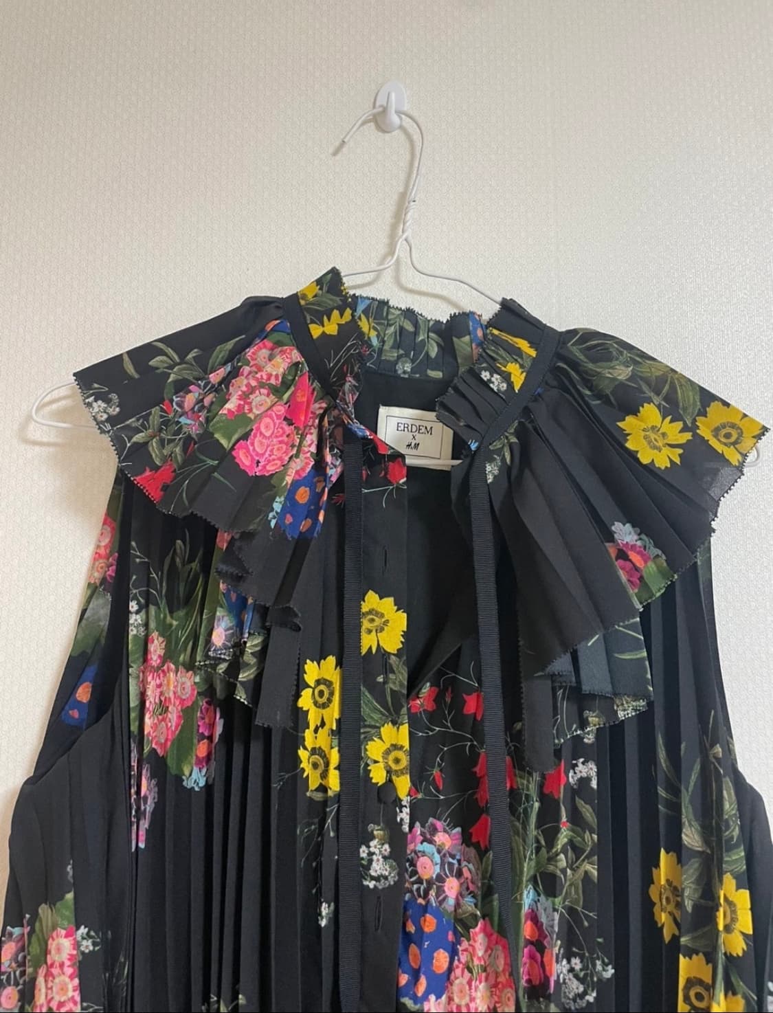 ERDEM x H&M 플리츠 원피스 상품이미지2