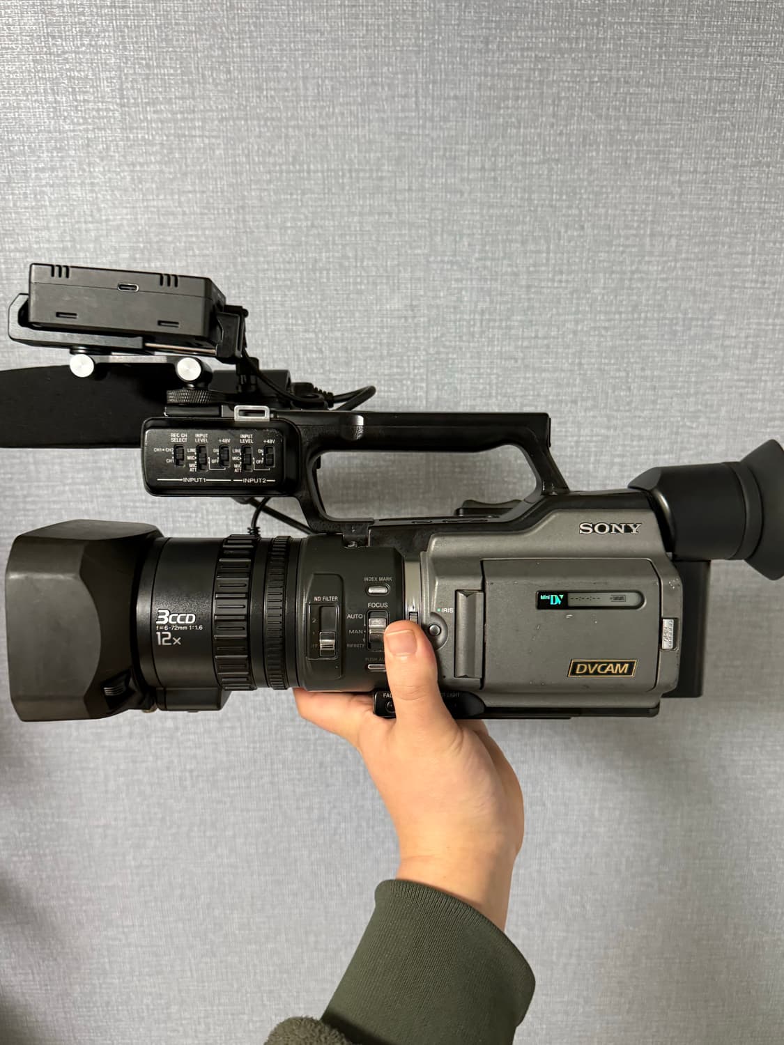 Sony dsr pd170 6mm 캠코더 PowePlay 테잎리스 셋업 상품이미지2