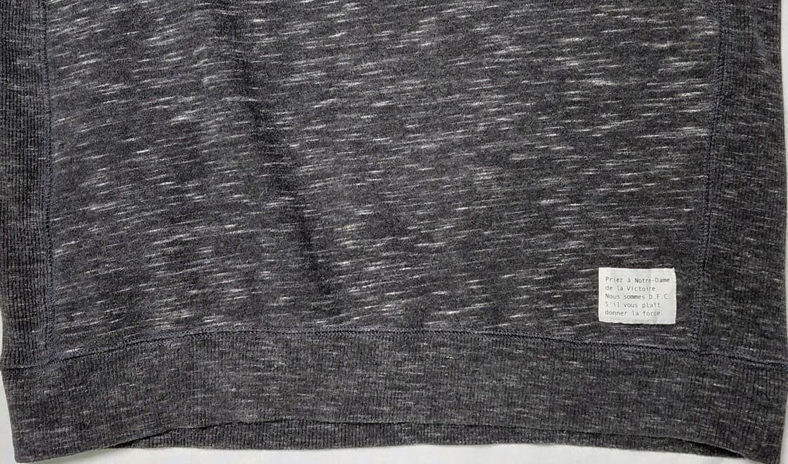 [M] 프랑스 듀아리그(DUARIG) 풋살 클럽 그래픽 맨투맨 (차콜) 상품이미지3