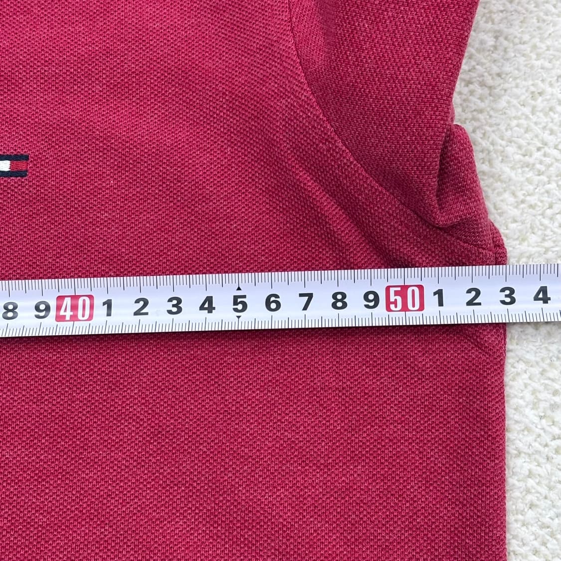 L 타미힐피거 반팔 카라 티셔츠 0316E 상품이미지7