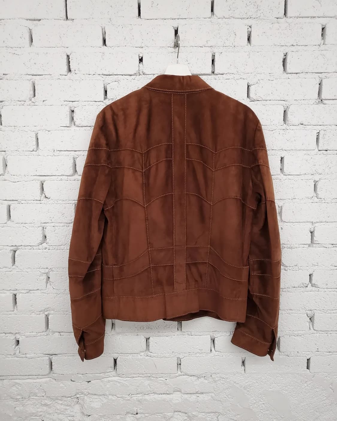 구찌 스티치 스웨이드 자켓 상품이미지3