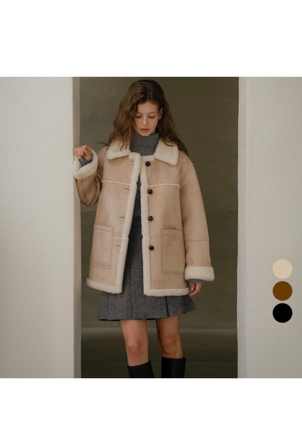 틸아이다이 코트 판매합니다 상품이미지3