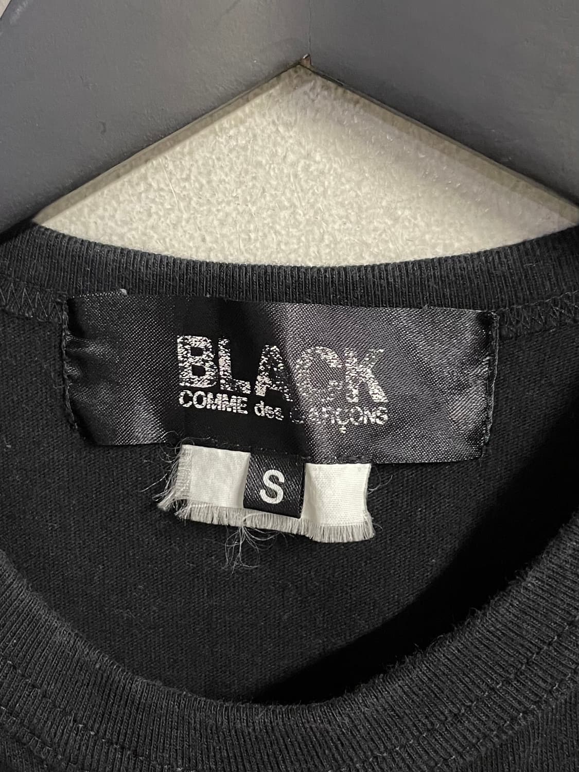 BLACK Comme des Garcons flower t-shirt  상품이미지8
