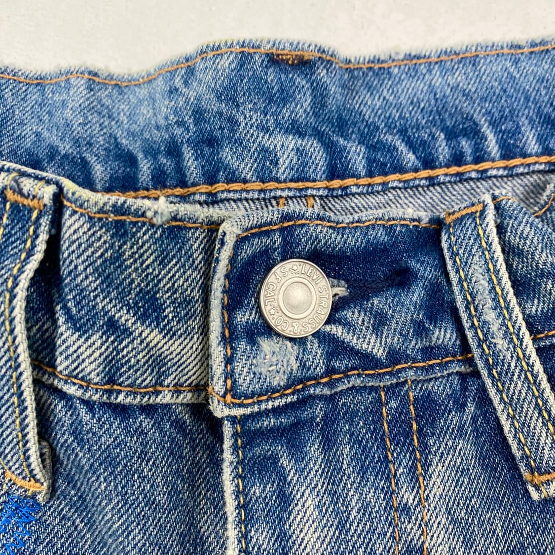 리바이스 512 프리미엄 빅E 패치워크 스트레이트 데님 진 (31) 상품이미지6