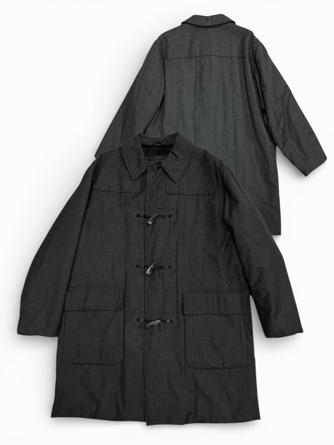 버버리 차콜 그레이 떡볶이 패딩 L 상품이미지1