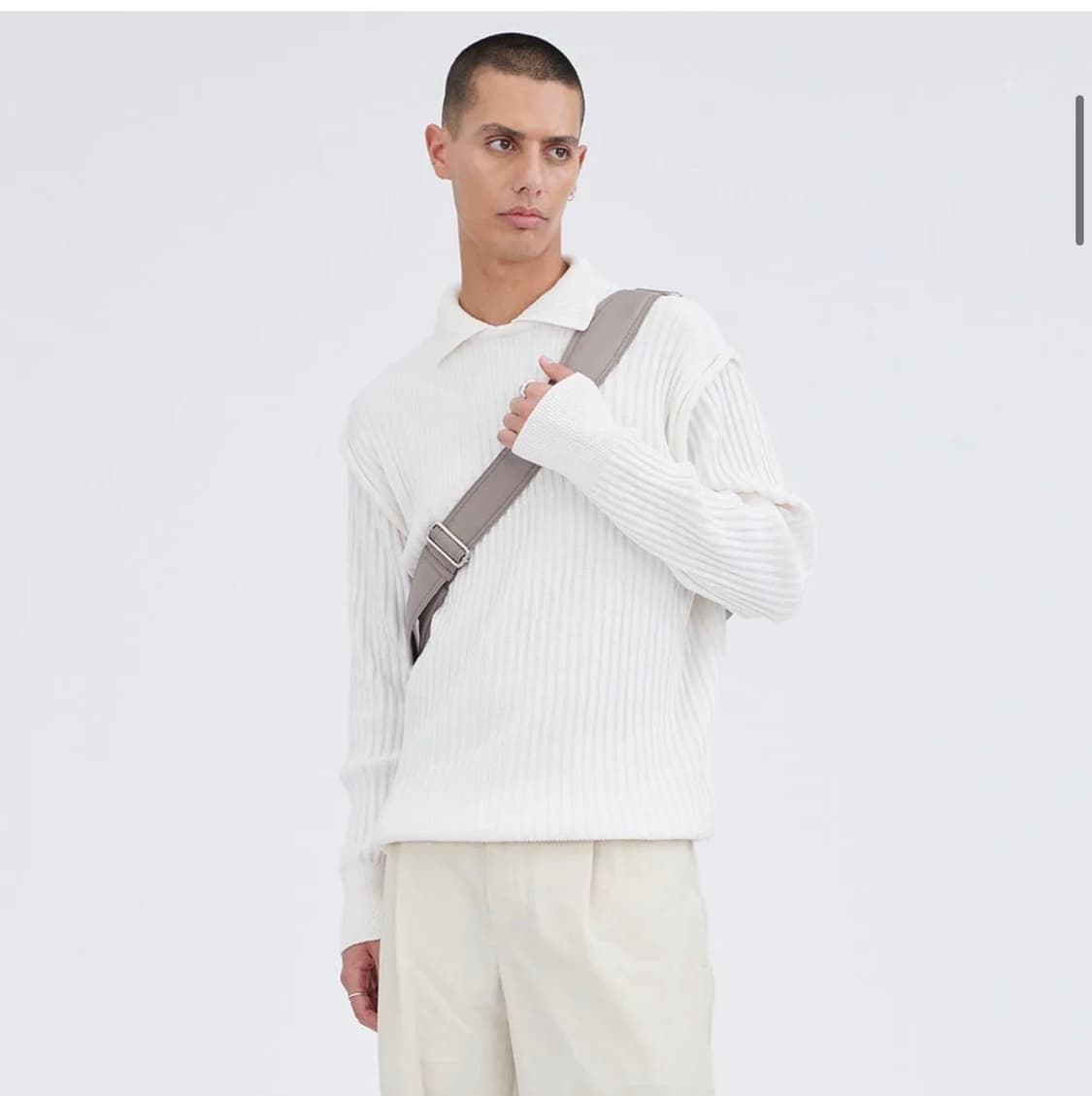 HGBB STUDIO 니트 폴로 셔츠 L 상품이미지1