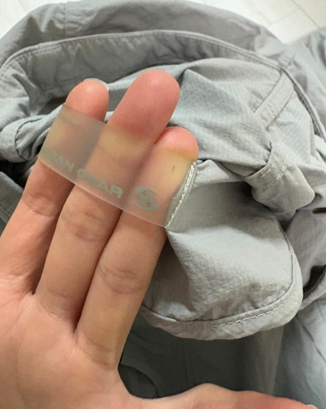 산산기어 투웨이 웨이브 자켓 블루 그레이- 24SS 사이즈 1 상품이미지2