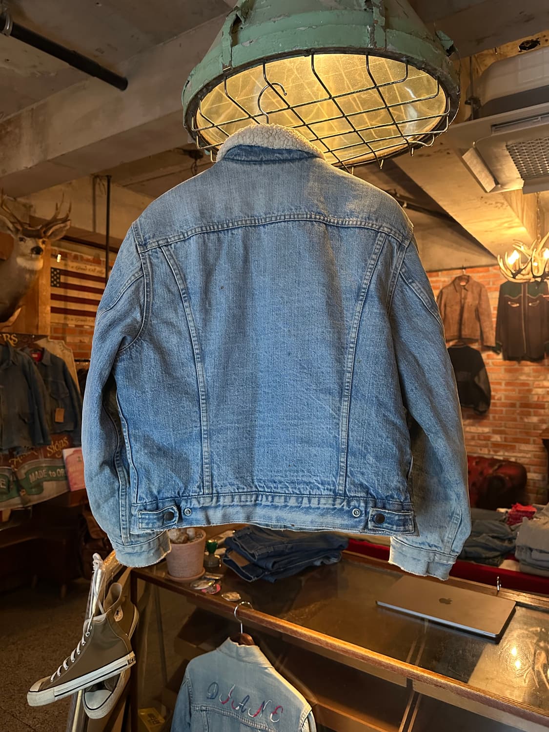 70s USA 빈티지 리바이스 3세대 셰르파 데님 자켓 상품이미지5