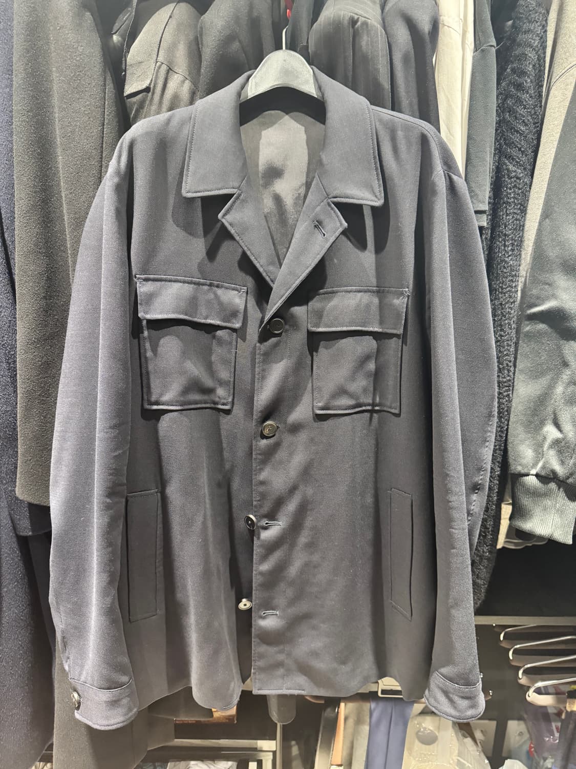 Massimo Dutti 네이비 자켓 xl 상품이미지1