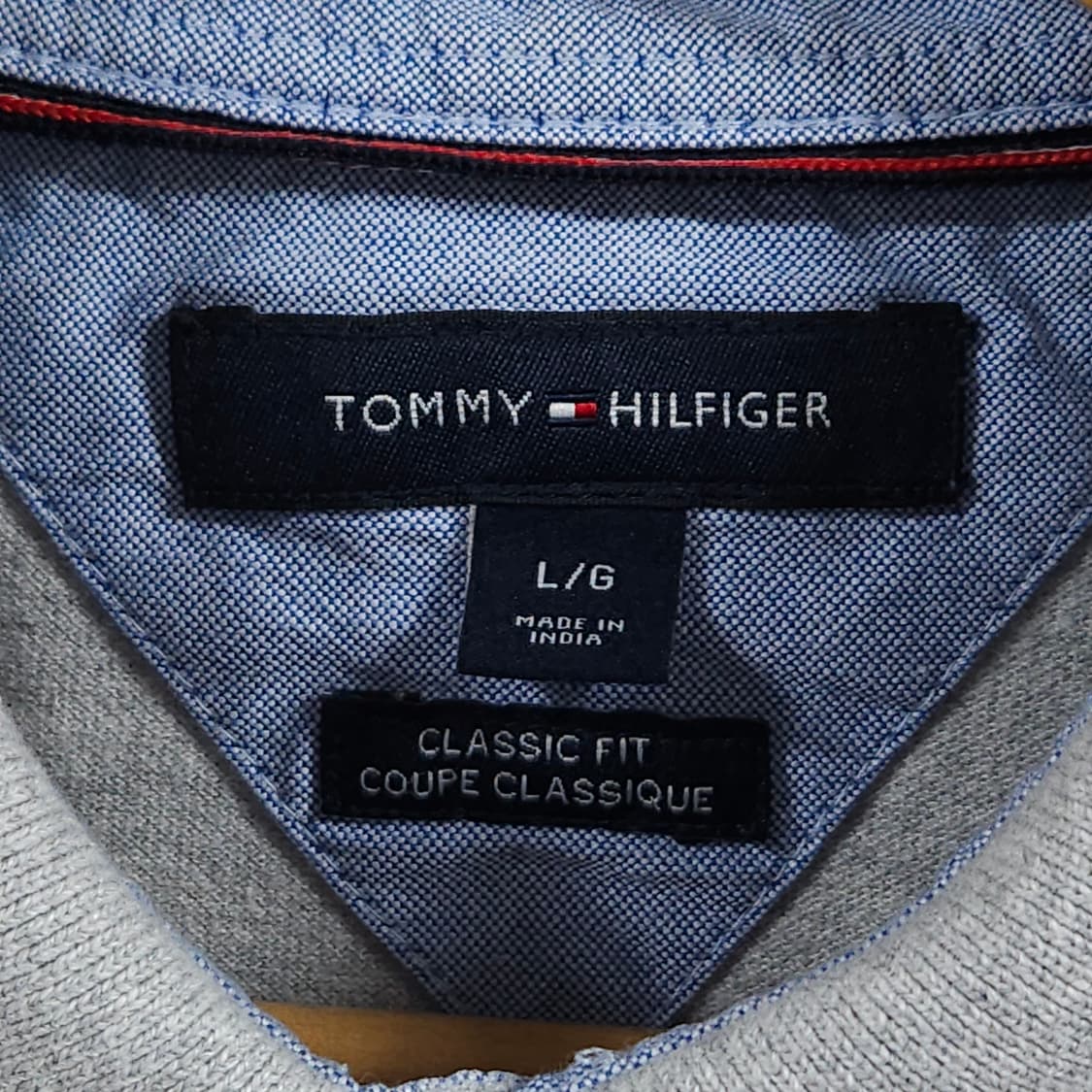 XL)Tommy 타미 힐피거 클래식핏 반팔 카라티 상품이미지3