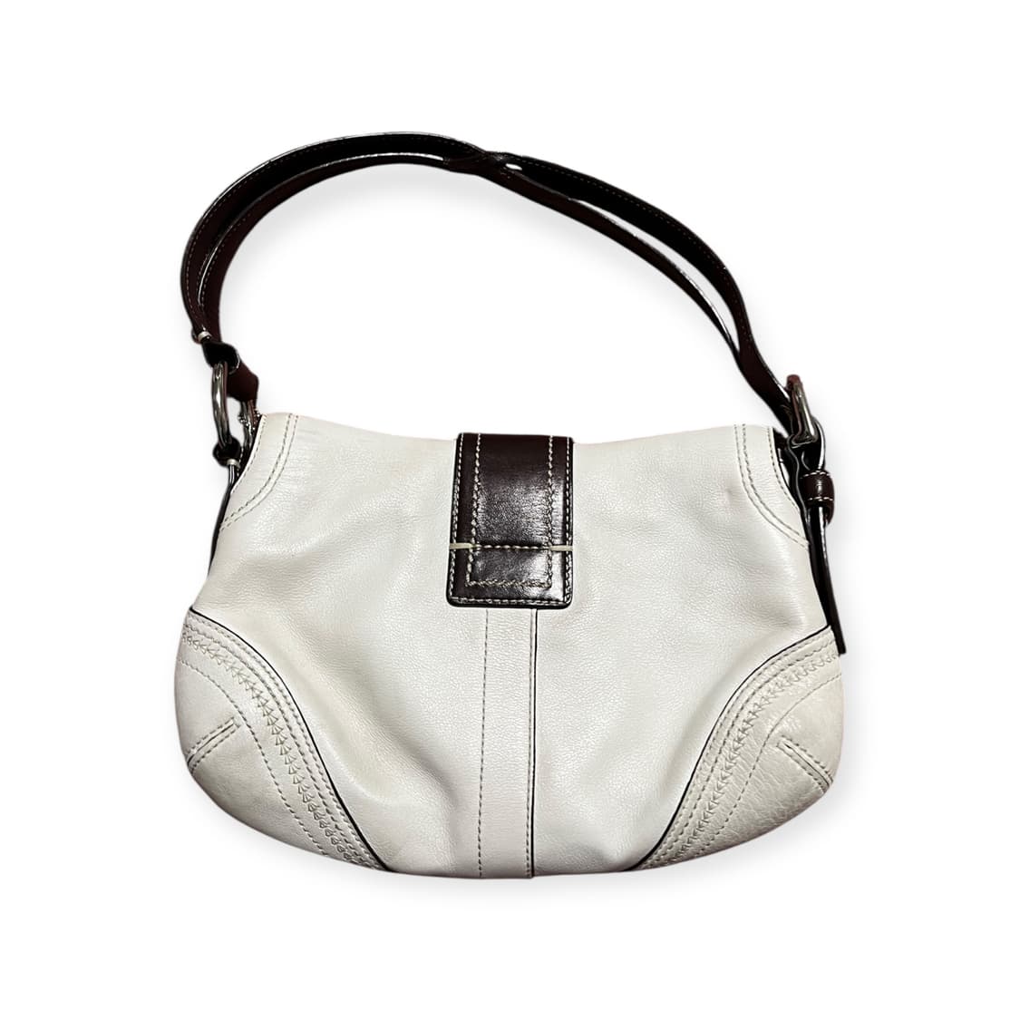 코치 COACH vintage white buckle bag 상품이미지4