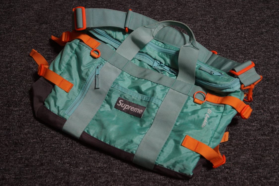 (OS) 슈프림 07SS 엘쿠칠로 더플백 민트 오렌지 상품이미지8