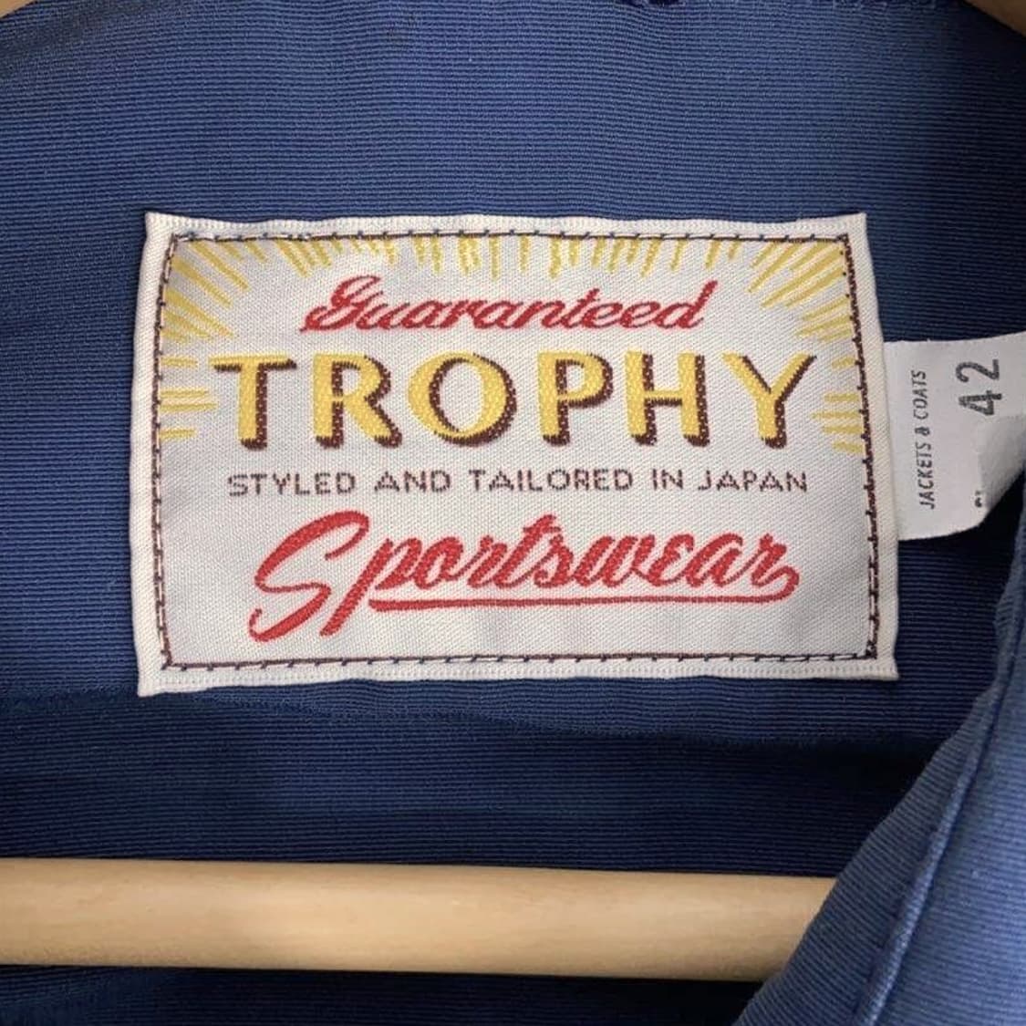 트로피클로딩 로고 웜업 코치자켓 42 상품이미지4