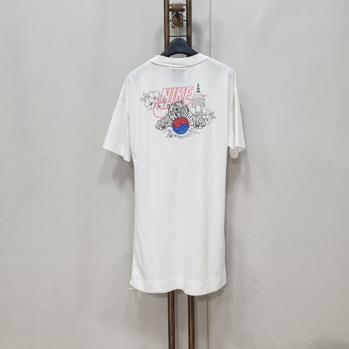 나이키 우먼스 반팔 원피스 티 S 상품이미지3