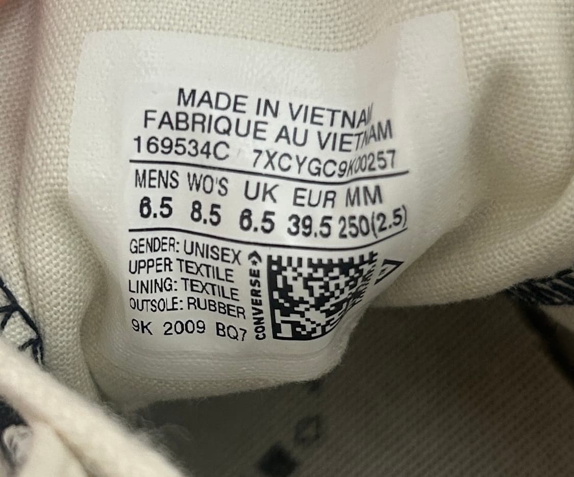 [컨버스] 척 테일러 올스타 (단품) 상품이미지6