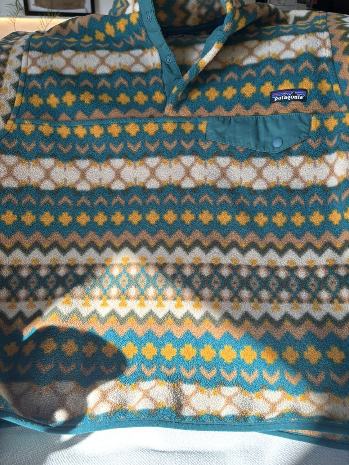 11FW 파타고니아 신칠라 스냅-T 페어아일/틸 멕시코 상품이미지2