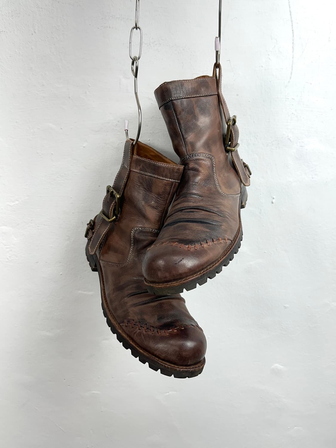 Whoop’EE’ Washed Buckle Engineer Boots 상품이미지9