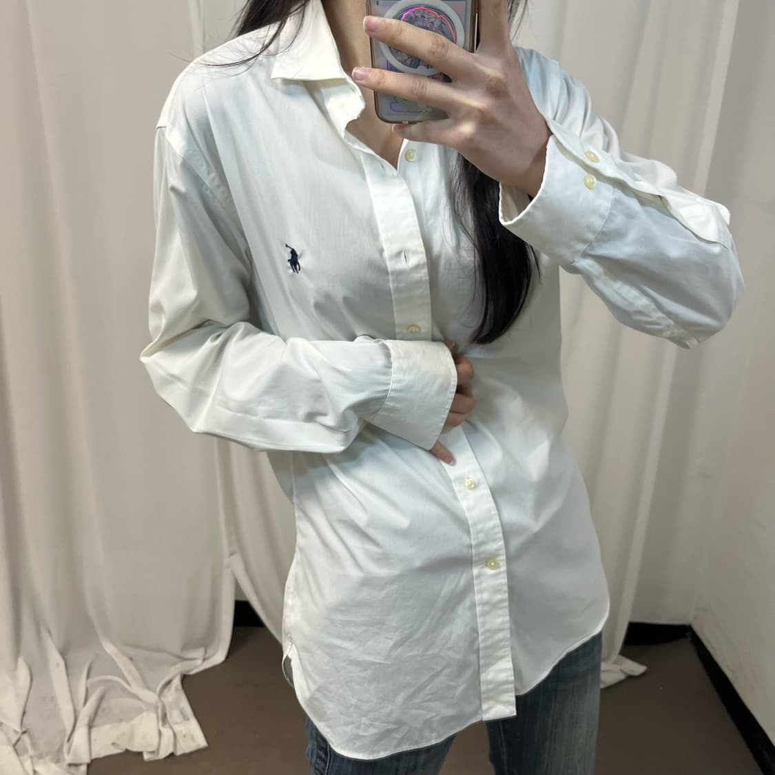 Polo Ralph Lauren white shirt 상품이미지3