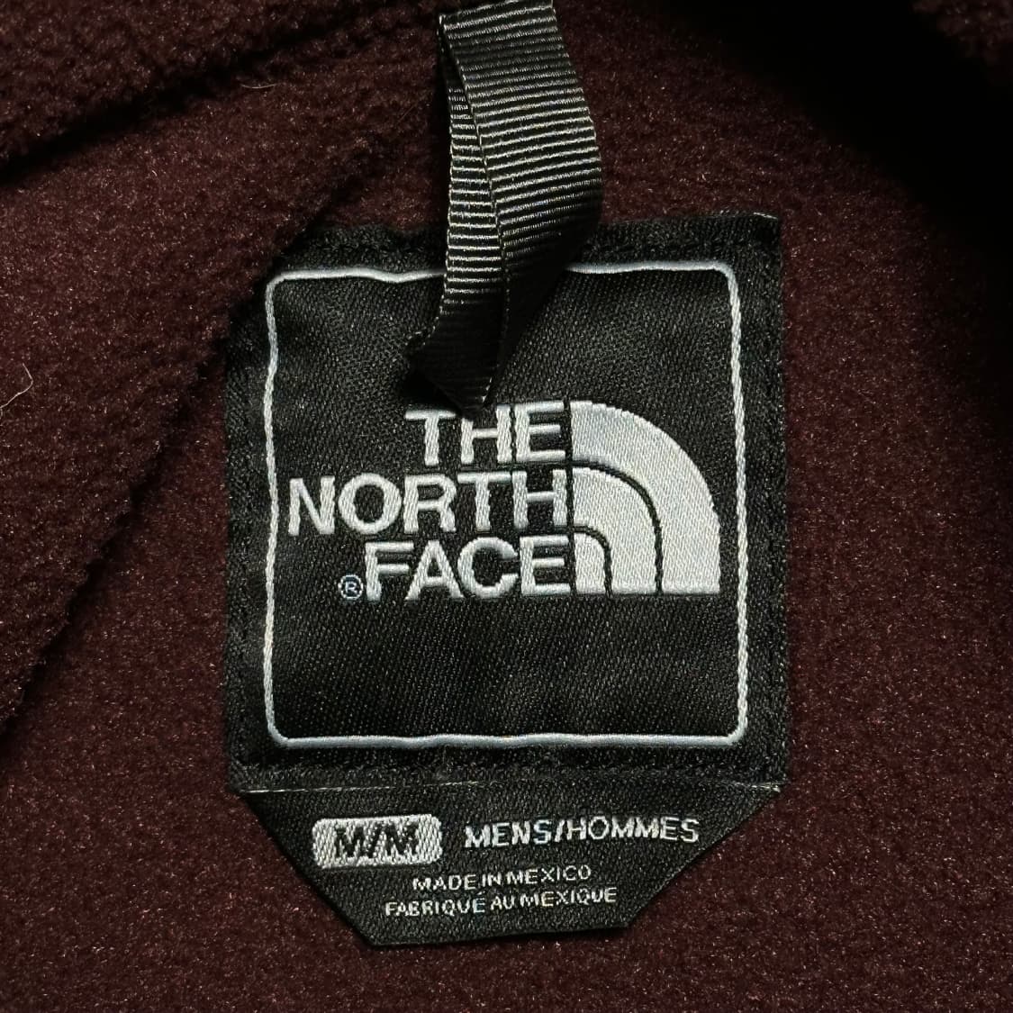 M 노스페이스 버건디 플리스  상품이미지4