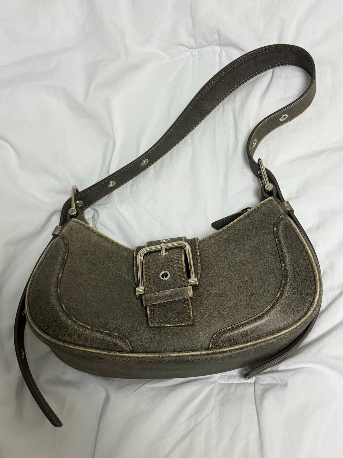 오소이 HOBO BROCLE BAG (vIntage brown) 상품이미지1