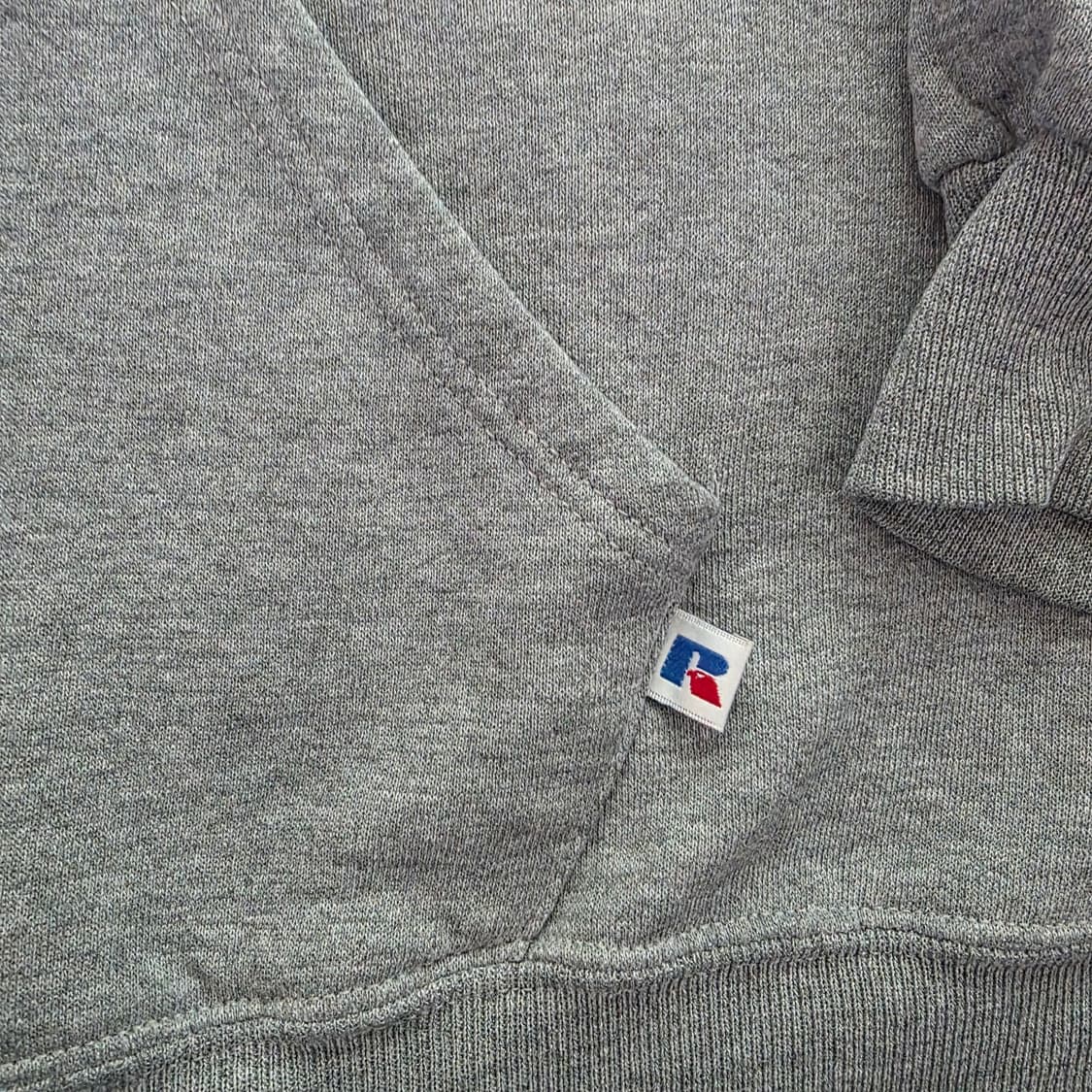 [XL] 90s 러셀 애슬레틱 후드집업 헤더 그레이 like XXL 상품이미지4