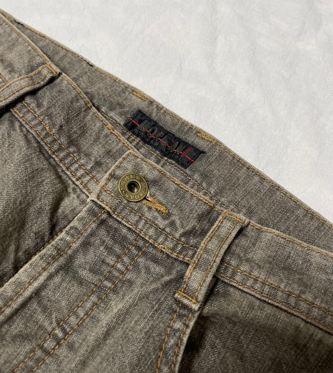 MORGAN Homme Side Lace-Up Flare Denim  상품이미지5