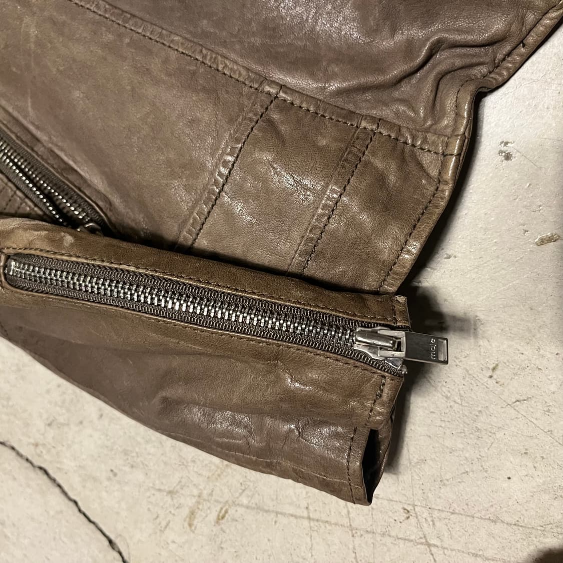 마쥬 램스킨 레더 자켓 상품이미지5